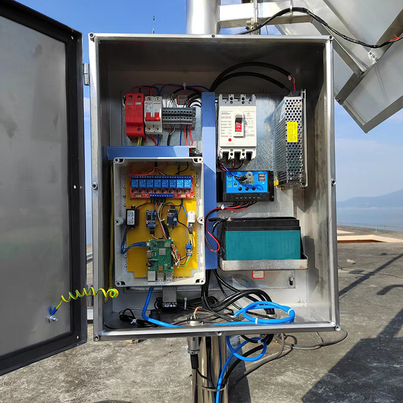 景区雷电预警监测系统 蜂窝状智能雷电预警系统